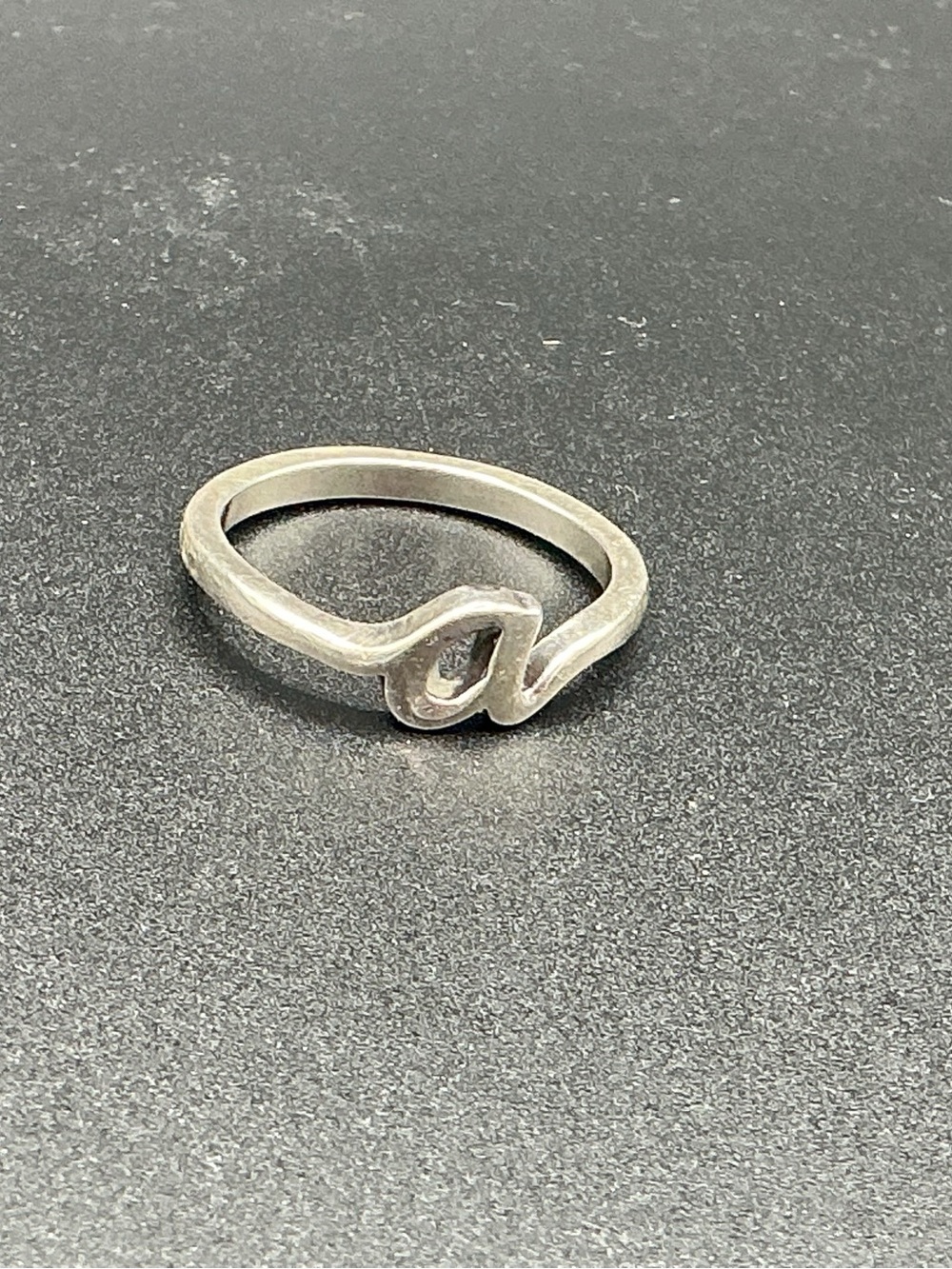 James Avery Sterling A Ring - Silver